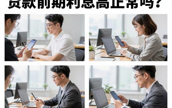 贷款前期利息高正常吗?为什么前期的利息比本金还高
