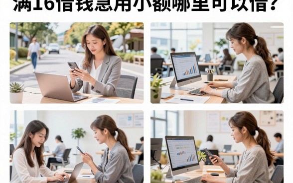 满16借钱急用小额哪里可以借？满16岁小额贷款平台推荐
