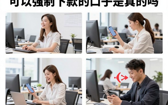 可以强制下款的口子是真的吗，强制下款不还会有什么后果