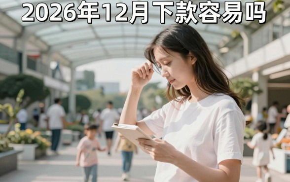 2026年12月下款容易吗，2026年12月下款需要什么条件