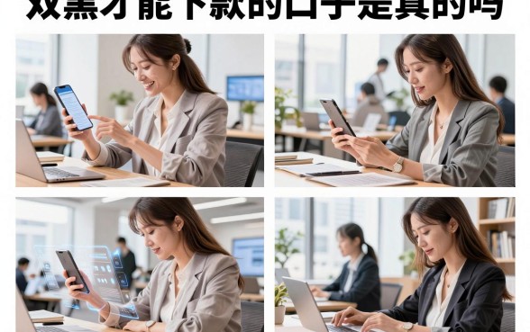 双黑才能下款的口子是真的吗,双黑户哪里可以借到钱