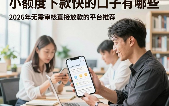 小额度下款快的口子有哪些，2026年无需审核直接放款的平台推荐