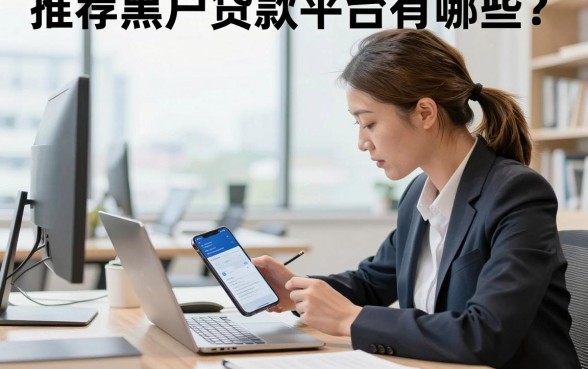 推荐黑户贷款平台有哪些?黑户哪里可以贷款立马到账