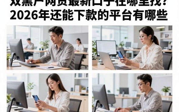双黑户网贷最新口子在哪里找?2026年还能下款的平台有哪些