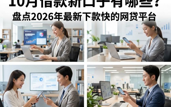 10月借款新口子有哪些？盘点2026年最新下款快的网贷平台