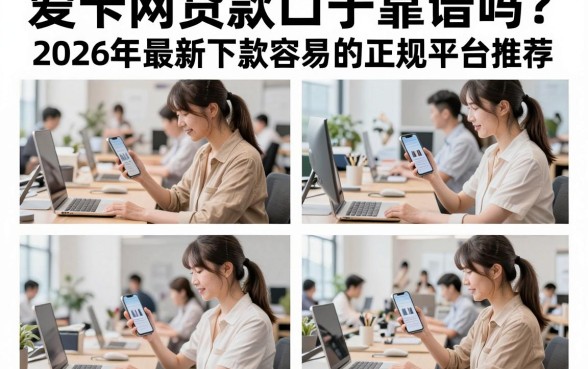 爱卡网贷款口子靠谱吗？2026年最新下款容易的正规平台推荐