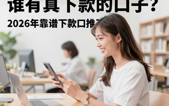 谁有真下款的口子?2026年靠谱下款口子推荐