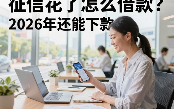 征信花了怎么借款？2026年还能下款的正规渠道有哪些