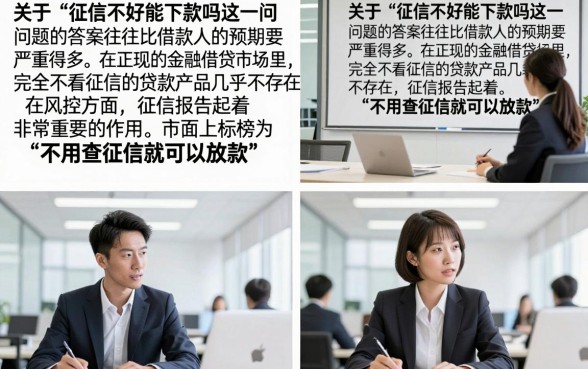 不看征信货款能下款吗,不看征信哪里可以借到钱