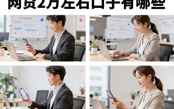 网贷2万左右口子有哪些，征信花哪里能下款2万