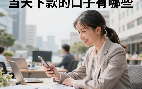 当天下款的口子有哪些,分享几个靠谱容易下款的渠道