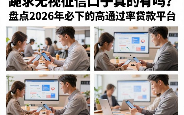 跪求无视征信口子真的有吗?盘点2026年必下的高通过率贷款平台