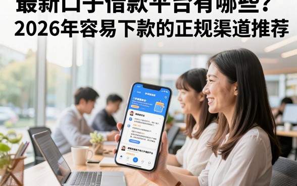 最新口子借款平台有哪些?2026年容易下款的正规渠道推荐