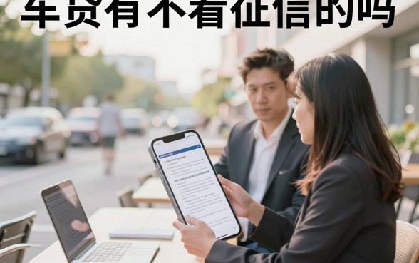 车贷有不看征信的吗,征信花户能做车贷吗