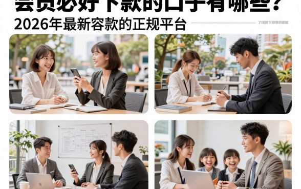 会员必好下款的口子有哪些?2026年最新容易下款的正规平台推荐