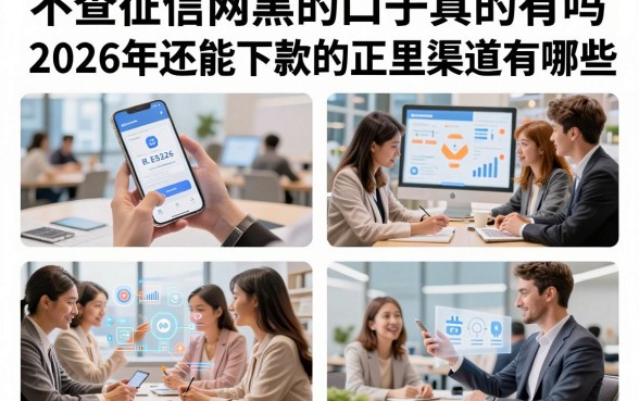 不查征信网黑的口子真的有吗，2026年还能下款的正规渠道有哪些