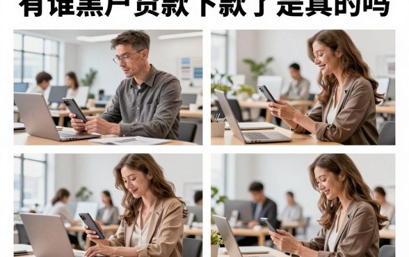 有谁黑户贷款下款了是真的吗，黑户贷款哪个平台容易下款