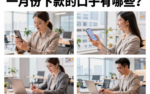 一月份下款的口子有哪些?2026年最新容易下款的正规平台推荐
