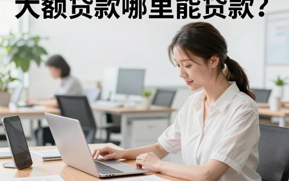 大额贷款哪里能贷款?正规渠道怎么申请?
