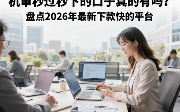 机审秒过秒下的口子真的有吗?盘点2026年最新下款快的平台