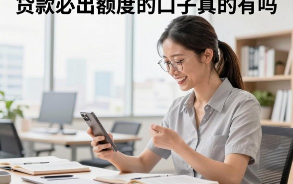 贷款必出额度的口子真的有吗,盘点几个靠谱容易下款的平台