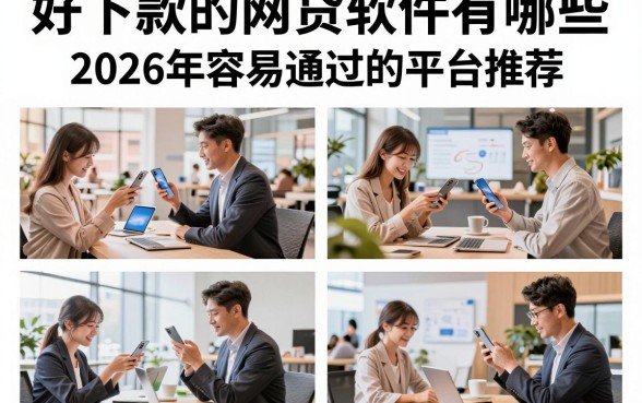 好下款的网贷软件有哪些，2026年容易通过的平台推荐
