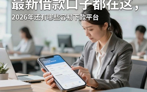 最新借款口子都在这,2026年还有哪些容易下款的平台?