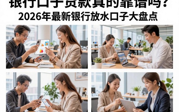 银行口子贷款真的靠谱吗?2026年最新银行放水口子大盘点