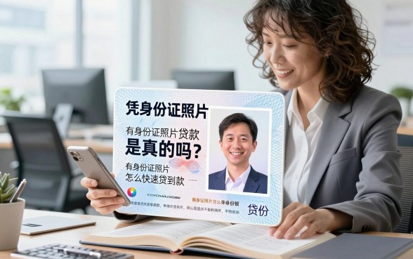 凭身份证照片贷款是真的吗?有身份证照片怎么快速贷到款