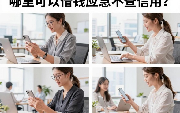 哪里可以借钱应急不查信用？2026不看征信秒下款的正规平台有哪些