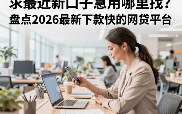 求最近新口子急用哪里找？盘点2026最新下款快的网贷平台