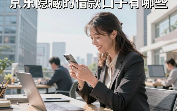京东隐藏的借款口子有哪些，京东隐藏借款口子怎么找