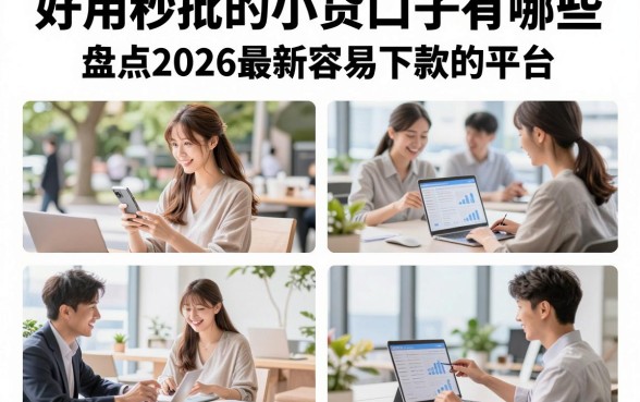 好用秒批的小贷口子有哪些,盘点2026最新容易下款的平台