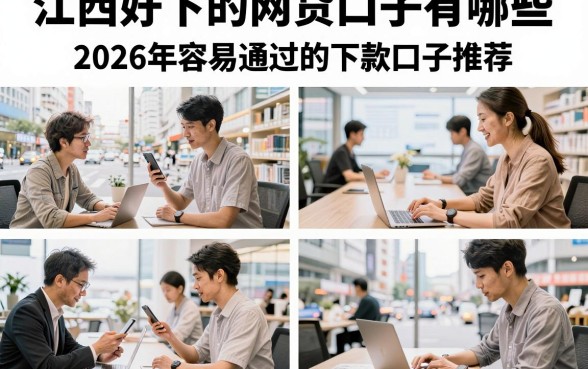 江西好下的网贷口子有哪些,2026年容易通过的下款口子推荐