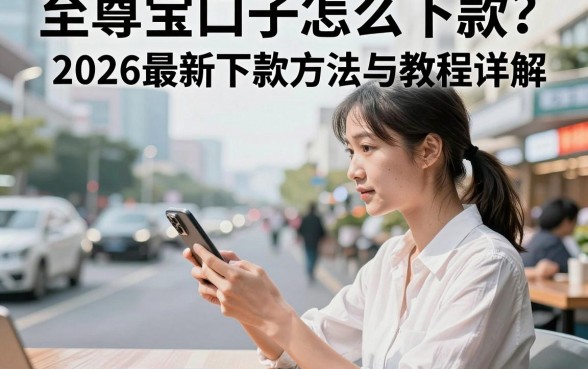 至尊宝口子怎么下款?2026最新下款方法与教程详解