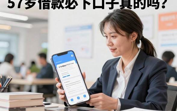 57岁借款必下口子真的吗?大龄贷款哪个平台容易通过