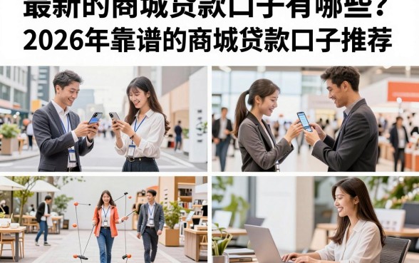 最新的商城贷款口子有哪些?2026年靠谱的商城贷款口子推荐