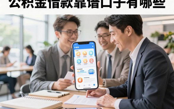 公积金借款靠谱口子有哪些，盘点十个靠谱的公积金贷款平台