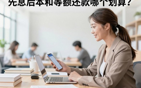 先息后本和等额还款哪个划算?先息后本和等额本息区别解析