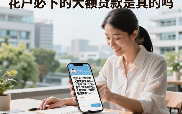 花户必下的大额贷款是真的吗,征信花哪里能贷到大额资金