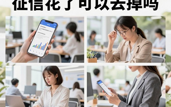 征信花了可以去掉吗，征信花了怎么恢复征信