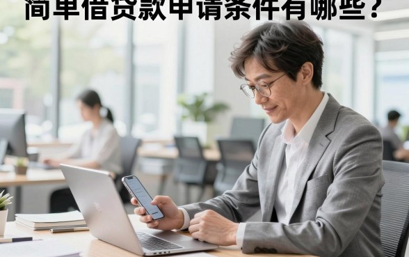 简单借贷款申请条件有哪些？无抵押信用贷款需要什么资料