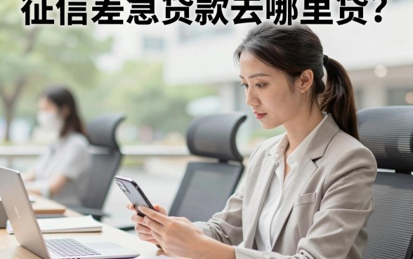 征信差急贷款去哪里贷？征信太花急需用钱哪里可以借