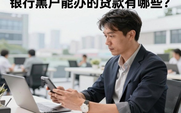 银行黑户能办的贷款有哪些？黑户怎么贷款马上到账