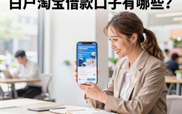 白户淘宝借款口子有哪些？白户淘宝贷款好下款的渠道推荐