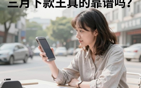 三月下款王真的靠谱吗？揭秘三月下款王真实下款率与套路