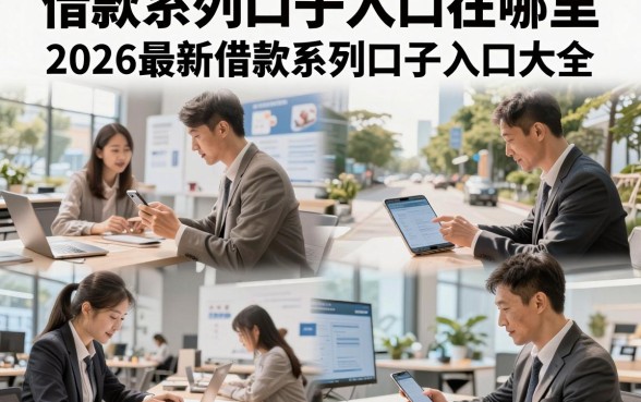 借款系列口子入口在哪里，2026最新借款系列口子入口大全