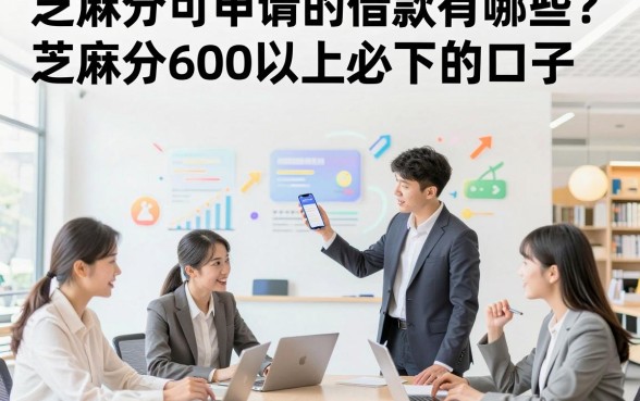 芝麻分可申请的借款有哪些？芝麻分600以上必下的口子