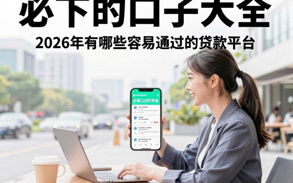 必下的口子大全，2026年有哪些容易通过的贷款平台？