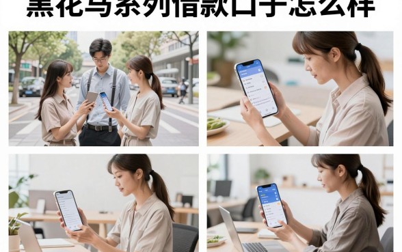 黑花马系列借款口子怎么样,黑花马系列借款口子可靠吗
